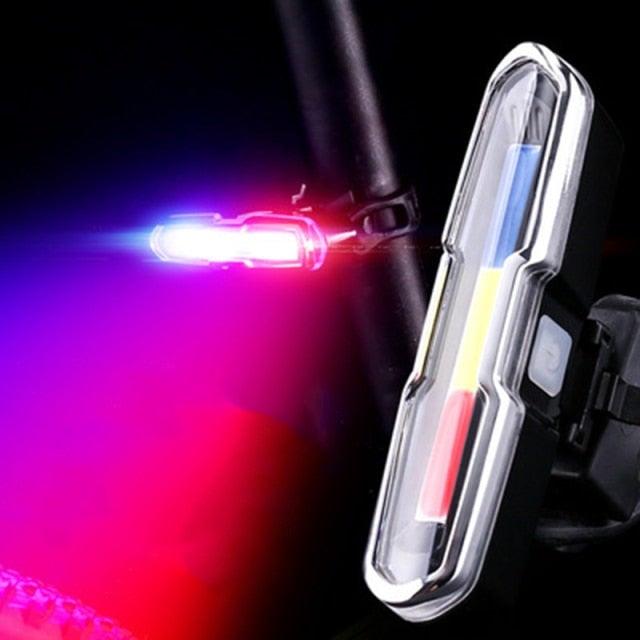 Bike Tail Light Ultra Bright USB Rechargeable LED Bicycle Rear Light 5 Light Mode Headlights