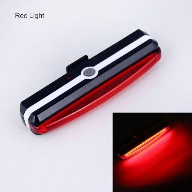 Bike Tail Light Ultra Bright USB Rechargeable LED Bicycle Rear Light 5 Light Mode Headlights