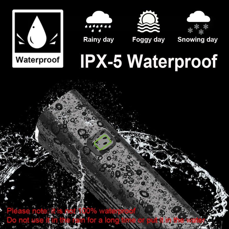 Waterproof Bike Light Set USB High/Low Beam Bicycle Lamp Headlight