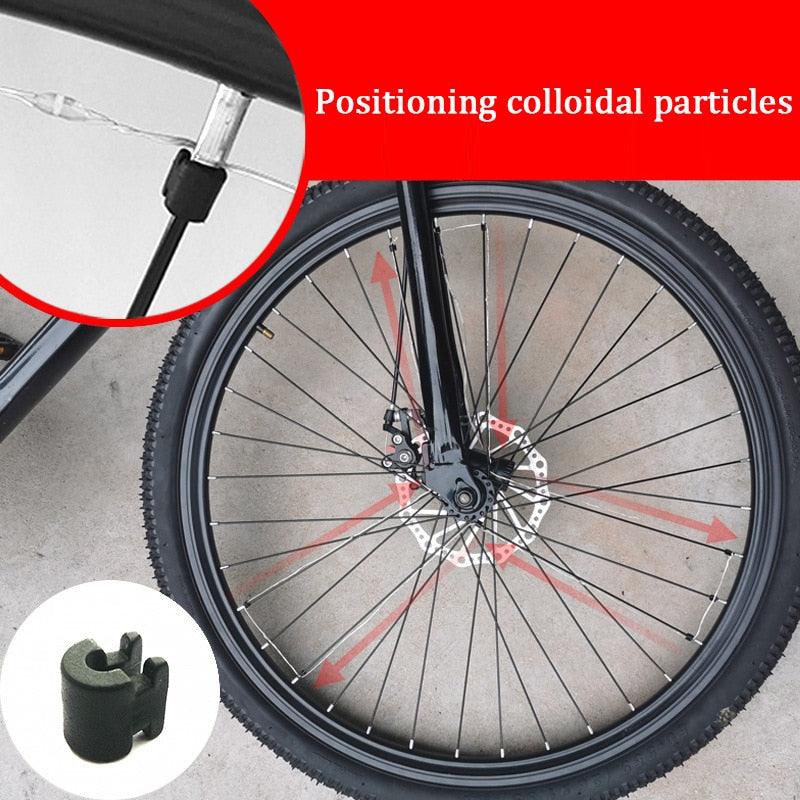 Durable Bicycle Spoke Light Wheel Lights Flash Ribbon Light  Night Cycling Lights Bike Wheel
