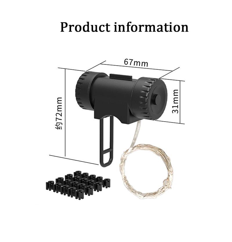 Durable Bicycle Spoke Light Wheel Lights Flash Ribbon Light  Night Cycling Lights Bike Wheel