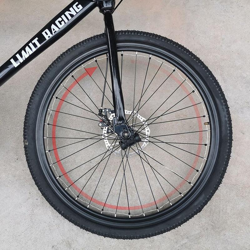 Durable Bicycle Spoke Light Wheel Lights Flash Ribbon Light  Night Cycling Lights Bike Wheel
