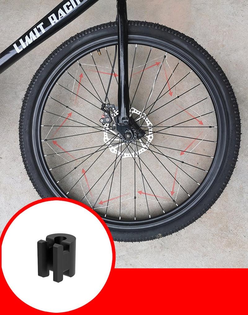 Durable Bicycle Spoke Light Wheel Lights Flash Ribbon Light  Night Cycling Lights Bike Wheel