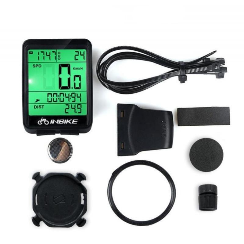 LCD Bike Code Meter Wired Wireless Mountain Bike Speedometer Odometer