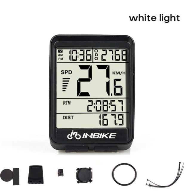 LCD Bike Code Meter Wired Wireless Mountain Bike Speedometer Odometer