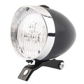 Retro Bicycle Headlight Waterproof Strong Body Warning Safety Headlight