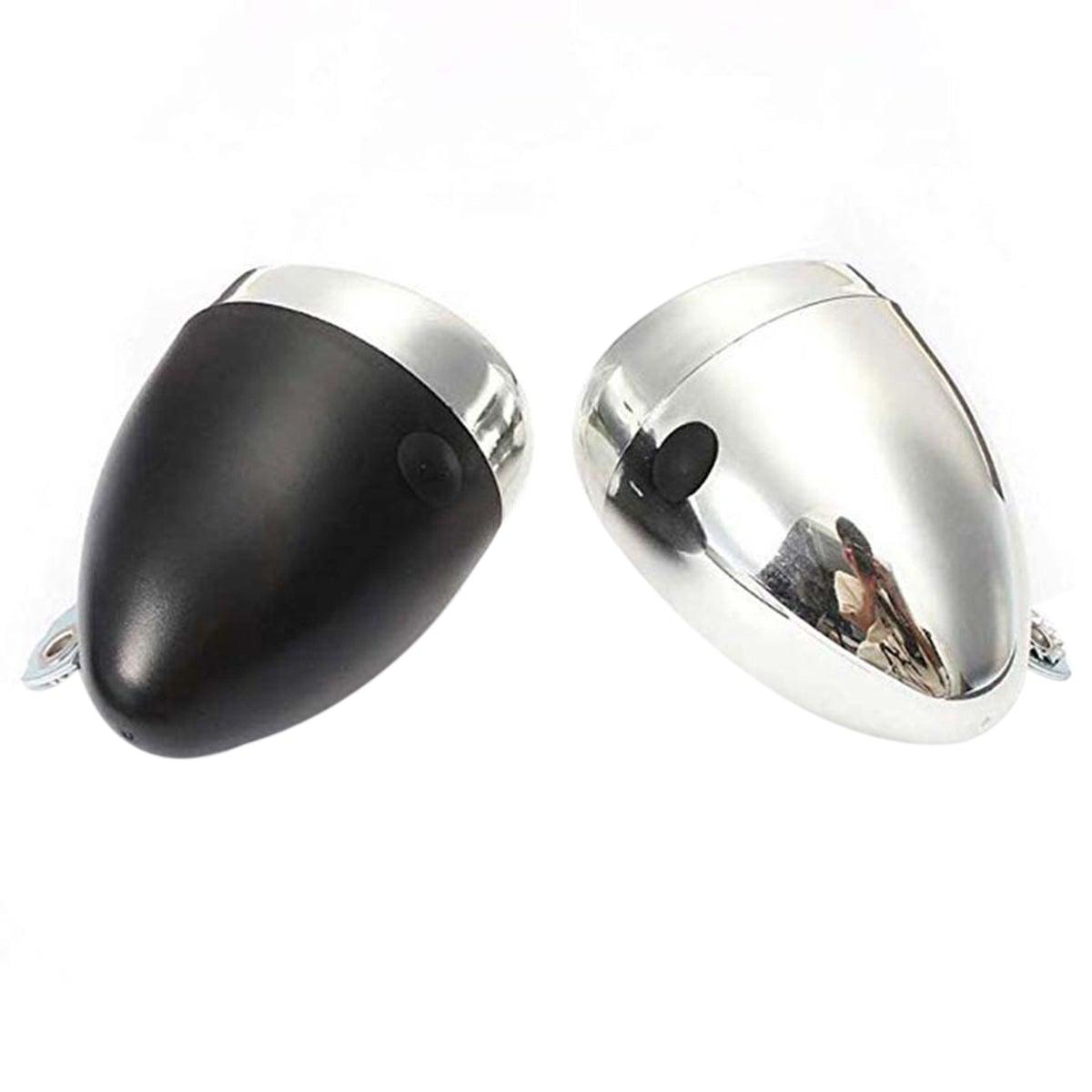 Retro Bicycle Headlight Waterproof Strong Body Warning Safety Headlight