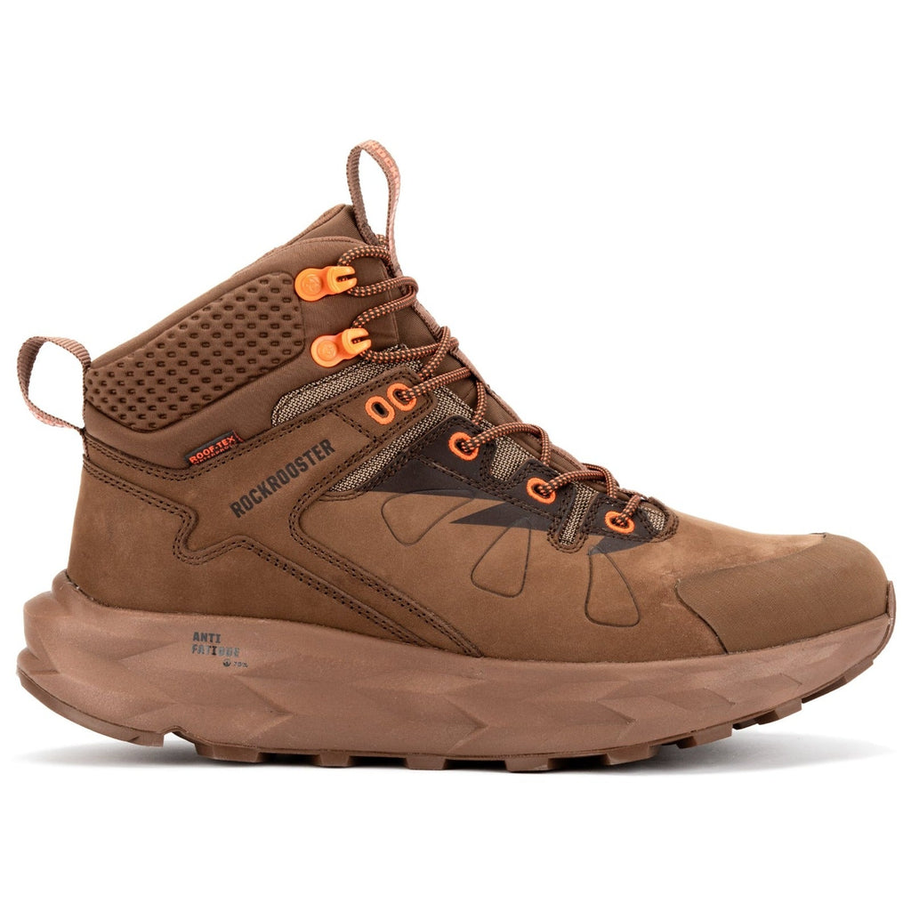 Brown 6 Inch Waterproof Hiking Boots with VIBRAM® Outsole  OC21031