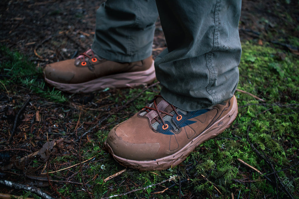 Brown 6 Inch Waterproof Hiking Boots with VIBRAM® Outsole  OC21031