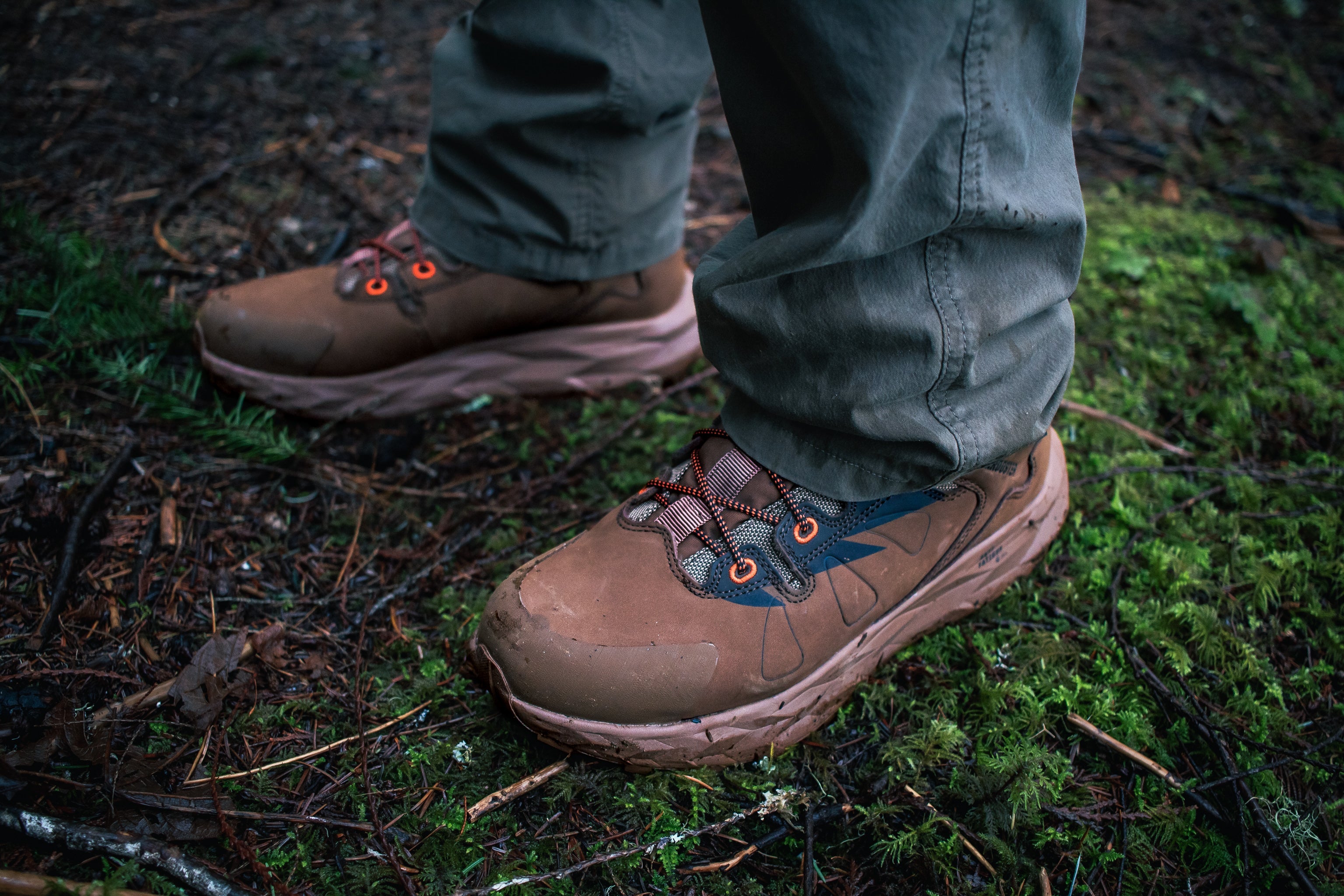 Brown 6 Inch Waterproof Hiking Boots with VIBRAM® Outsole  OC21031