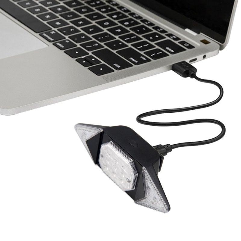 Smart Bike Light Wireless Remote Control Cycling Turning Signal