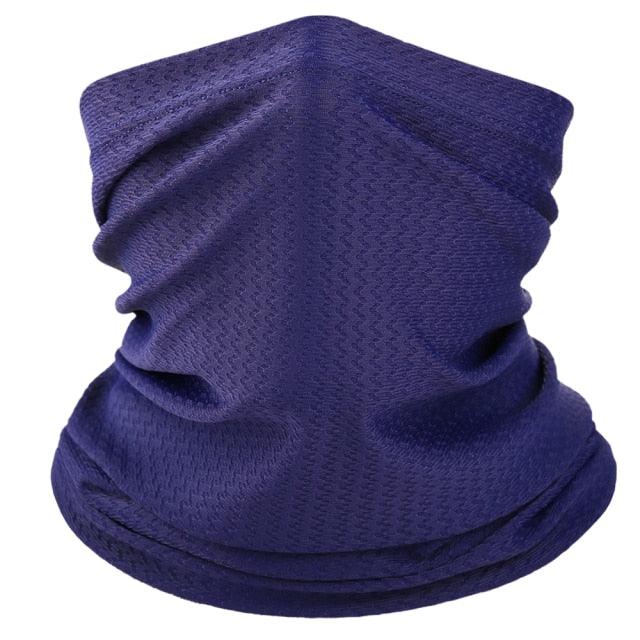 Breathable All Sport Half Face Mask Stretch Cool Windproof Sunscreen Gaiter Headband