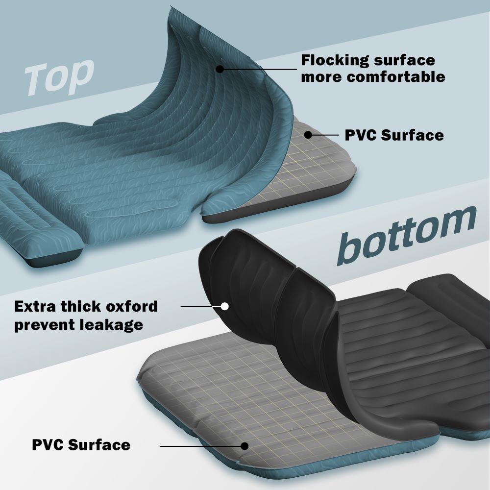 Car Camping SUV Air Mattress 1.0, Slate