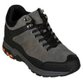 Hiking Style Boots 3.2 Inches Taller (Grey)