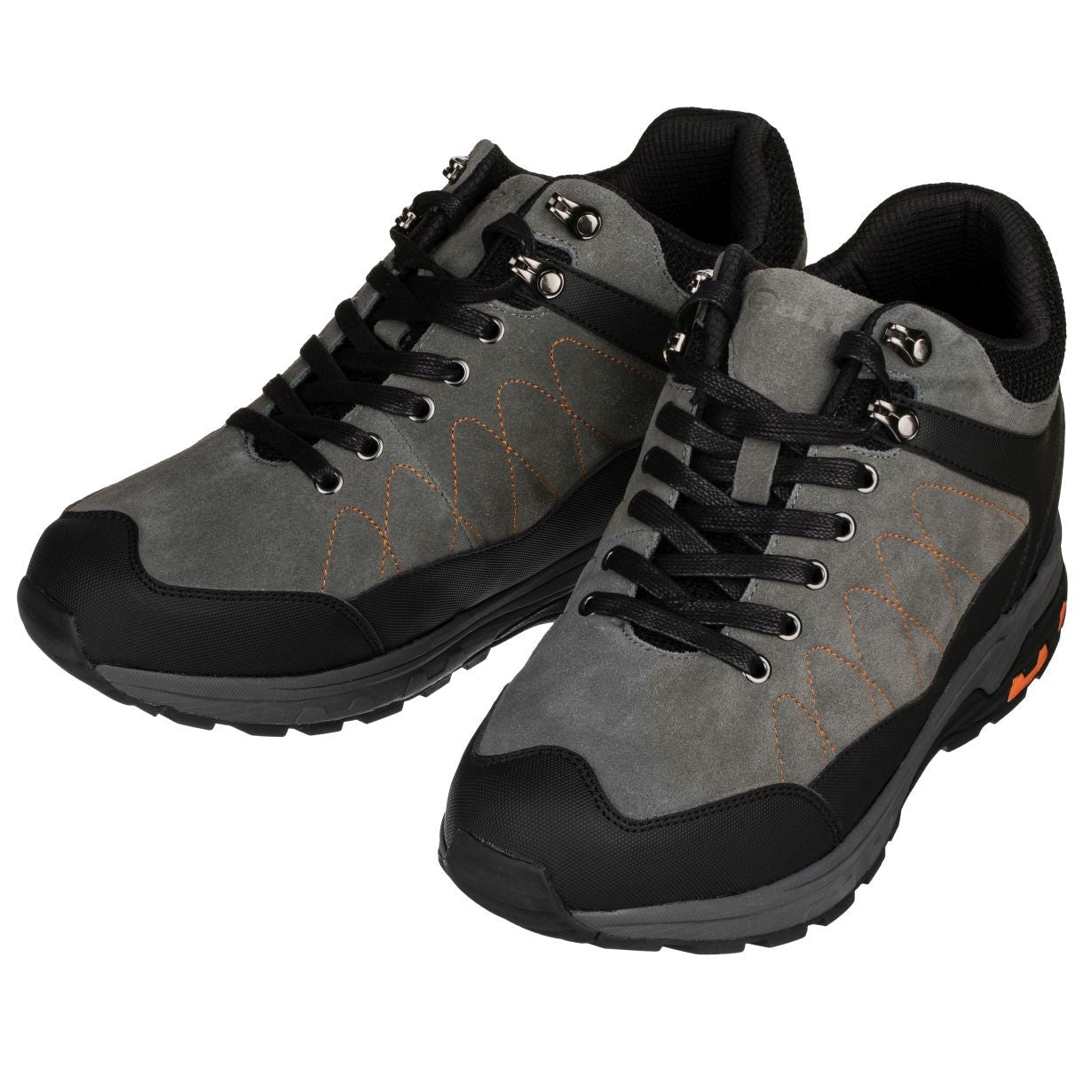 Hiking Style Boots 3.2 Inches Taller (Grey)