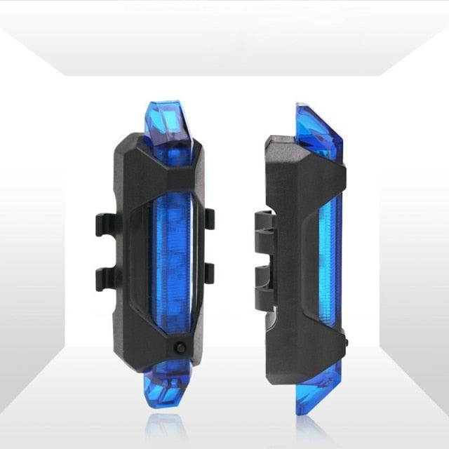 USB Rechargeable/3 Mode Bicycle Front Light Lamp/LED/Waterproof End Tail Light Set 300 Lumen