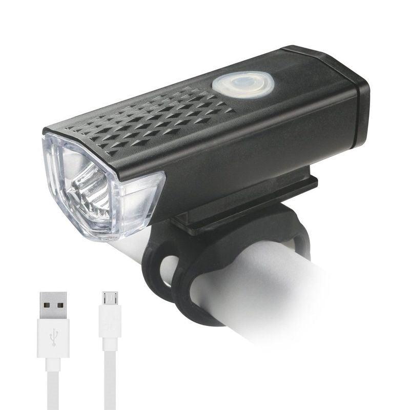 USB Rechargeable/3 Mode Bicycle Front Light Lamp/LED/Waterproof End Tail Light Set 300 Lumen