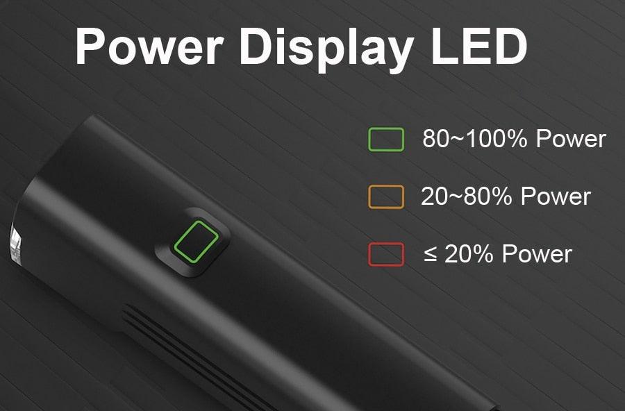 Waterproof Bike Light Set USB High/Low Beam Bicycle Lamp Headlight