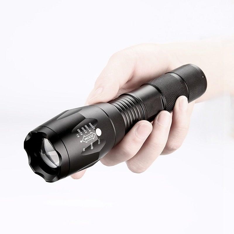 Waterproof Z45 Flashlight/Bright/MINI Torch T6/L2/V6 zoom/5 Modes/18650 rechargeable