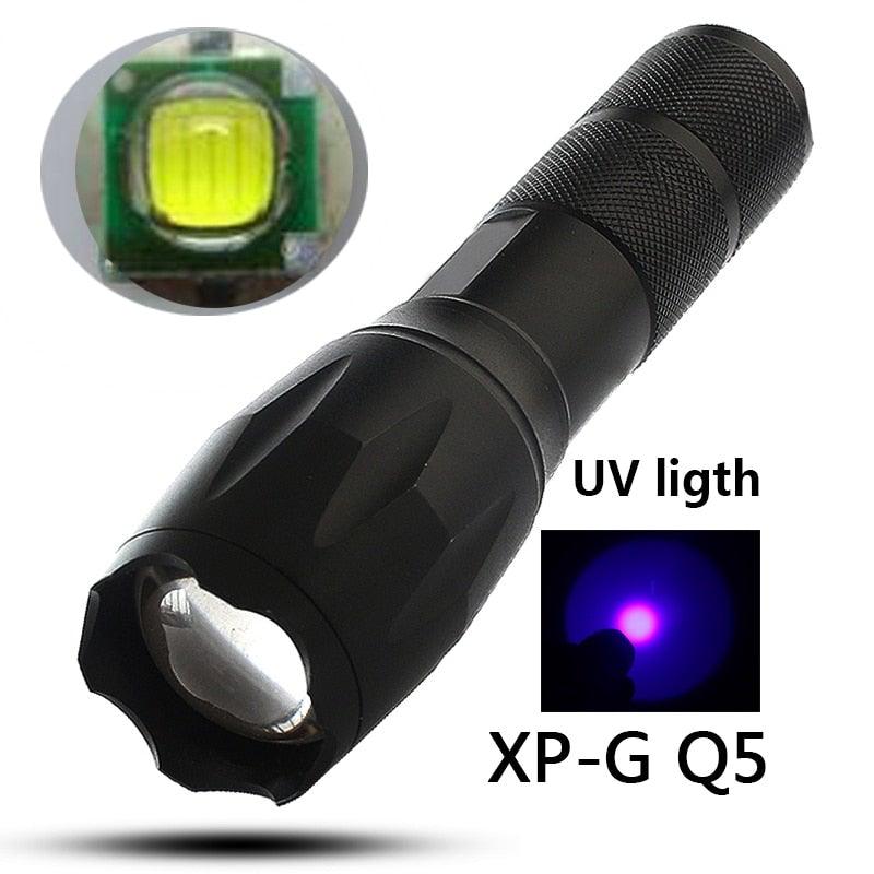 Waterproof Z45 Flashlight/Bright/MINI Torch T6/L2/V6 zoom/5 Modes/18650 rechargeable