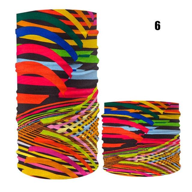 Windproof Head Scarves Neck Warmer Men Women Outdoor