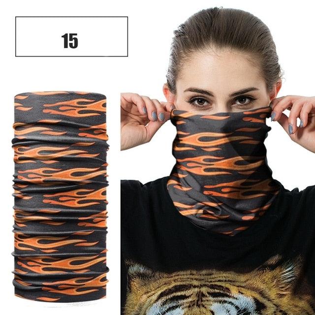 Windproof Head Scarves Neck Warmer Men Women Outdoor