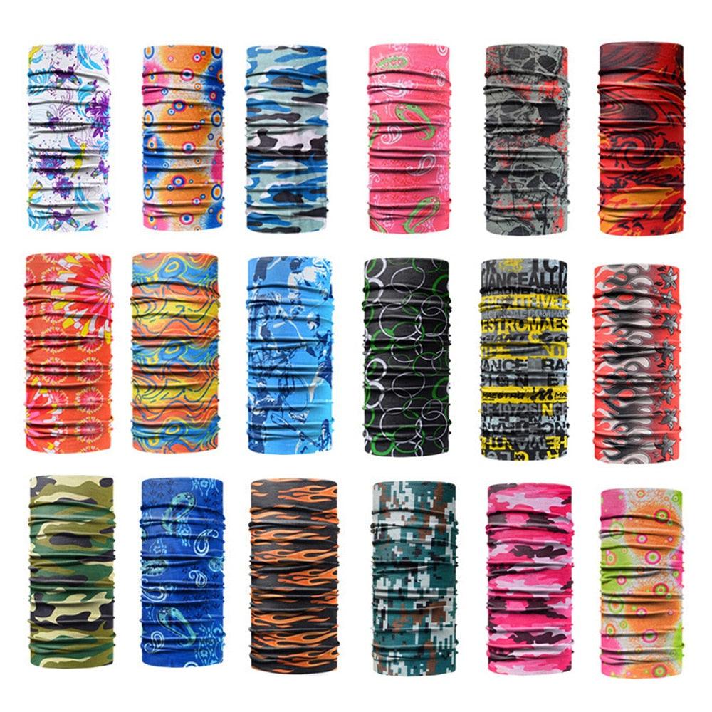 Windproof Head Scarves Neck Warmer Men Women Outdoor