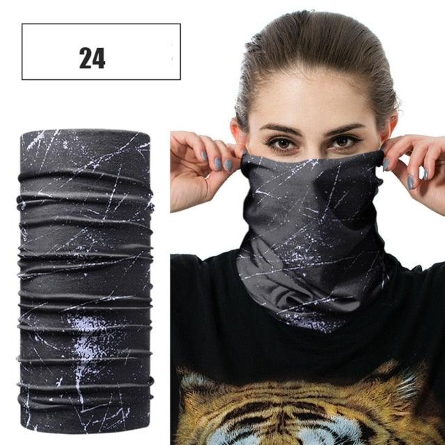 Windproof Head Scarves Neck Warmer Men Women Outdoor