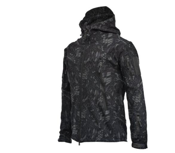 Winter Big Size Men Camouflage Jacket Soft Design Wind & Water-Resistant Jacket
