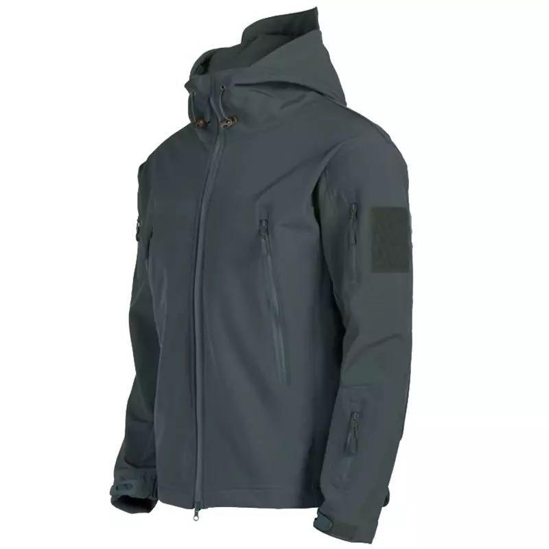 Winter Big Size Men Camouflage Jacket Soft Design Wind & Water-Resistant Jacket