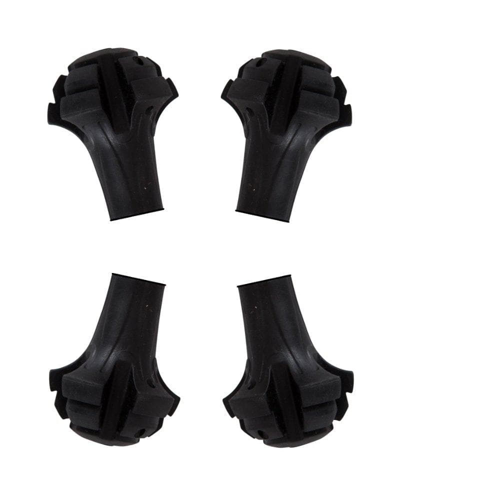 Extra Durable Rubber Replacement Tips for Trekking Poles - Fits Most Hiking Poles.